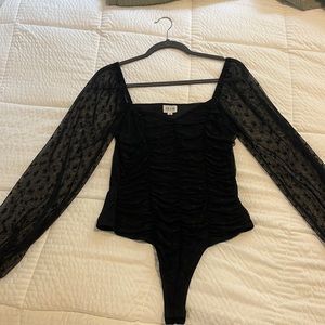 Black bodysuit